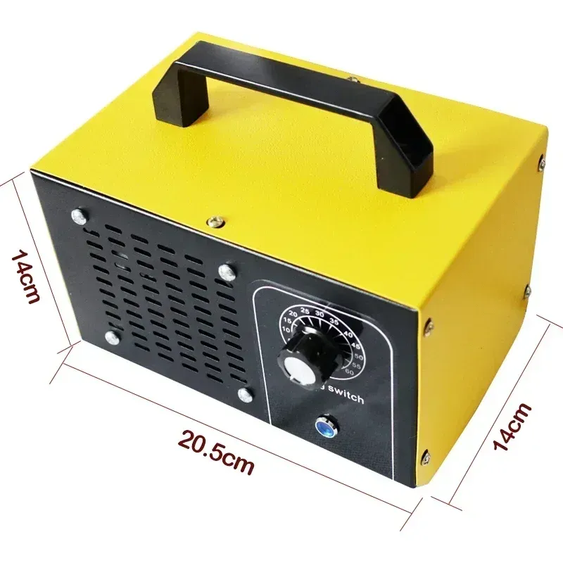 220V 60000mg Ozone Generator Air Purifier for Home & Car - Powerful Disinfection Sterilization Ozonizer for Odor Removal & Air Freshening thumbnail 4