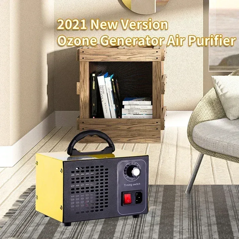220V 60000mg Ozone Generator Air Purifier for Home & Car - Powerful Disinfection Sterilization Ozonizer for Odor Removal & Air Freshening showcase 2