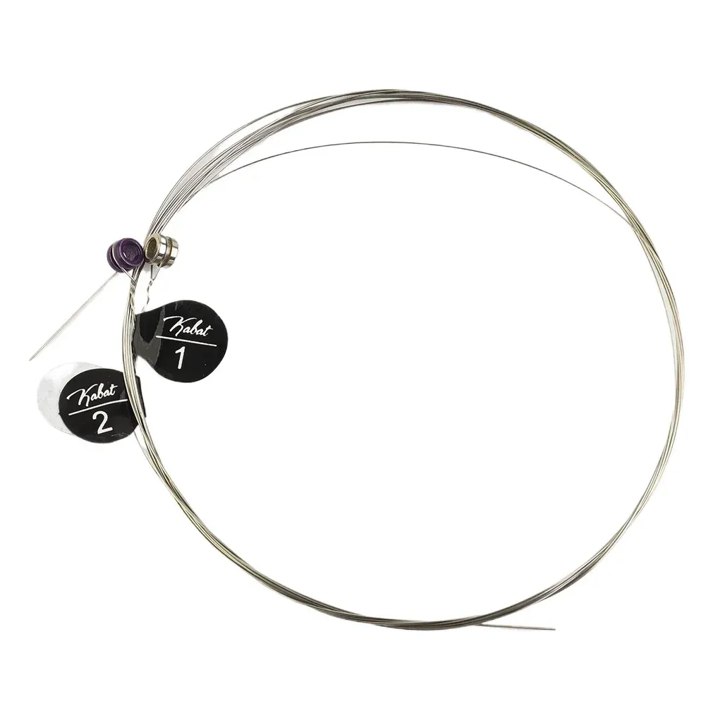 Premium Brass Acoustic Guitar Strings Set - 6pcs Full Size 09-45 to 13-56 Gauge Options, Stainless Steel & Copper Alloy, Ideal for Beginner Players & Guitarists showcase 6