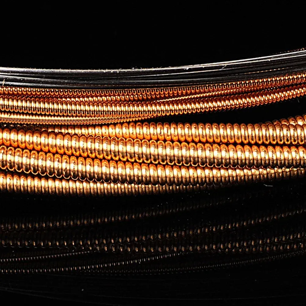 Premium Brass Acoustic Guitar Strings Set - 6pcs Full Size 09-45 to 13-56 Gauge Options, Stainless Steel & Copper Alloy, Ideal for Beginner Players & Guitarists showcase 19
