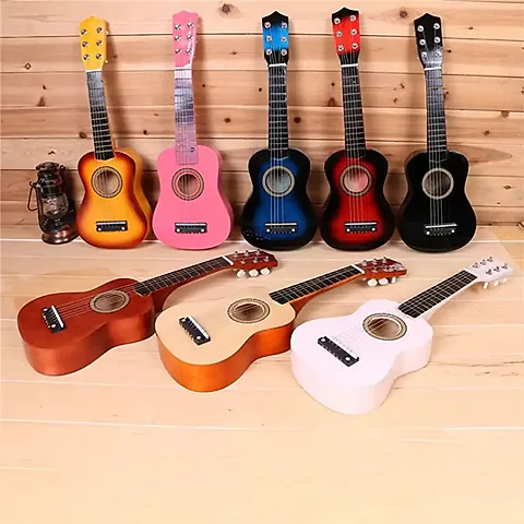 21-Inch Solid Wood Classical Children's Guitar Toy - High Sound Quality, Beginner Friendly, Perfect Gift for Kids Ages 3-12