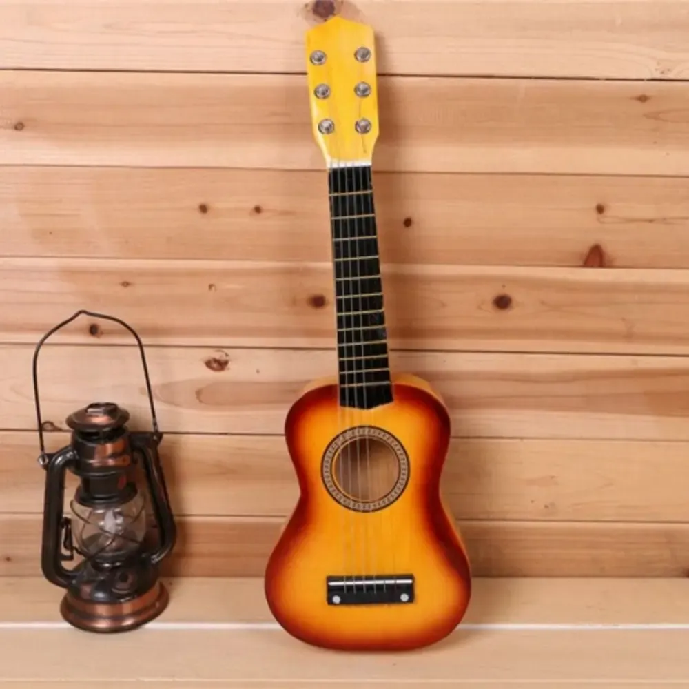21-Inch Solid Wood Classical Children's Guitar Toy - High Sound Quality, Beginner Friendly, Perfect Gift for Kids Ages 3-12 showcase 16