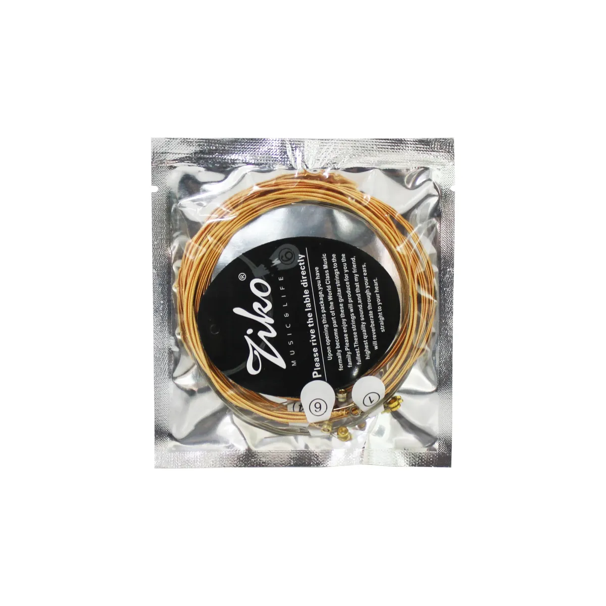 ZIKO Acoustic Guitar Strings - Professional Carbon Steel Hexagonal Alloy Folk Guitar Strings for Beginners & Practice - Durable, Stable Tuning, Great Sound - Guitar Accessories showcase 9