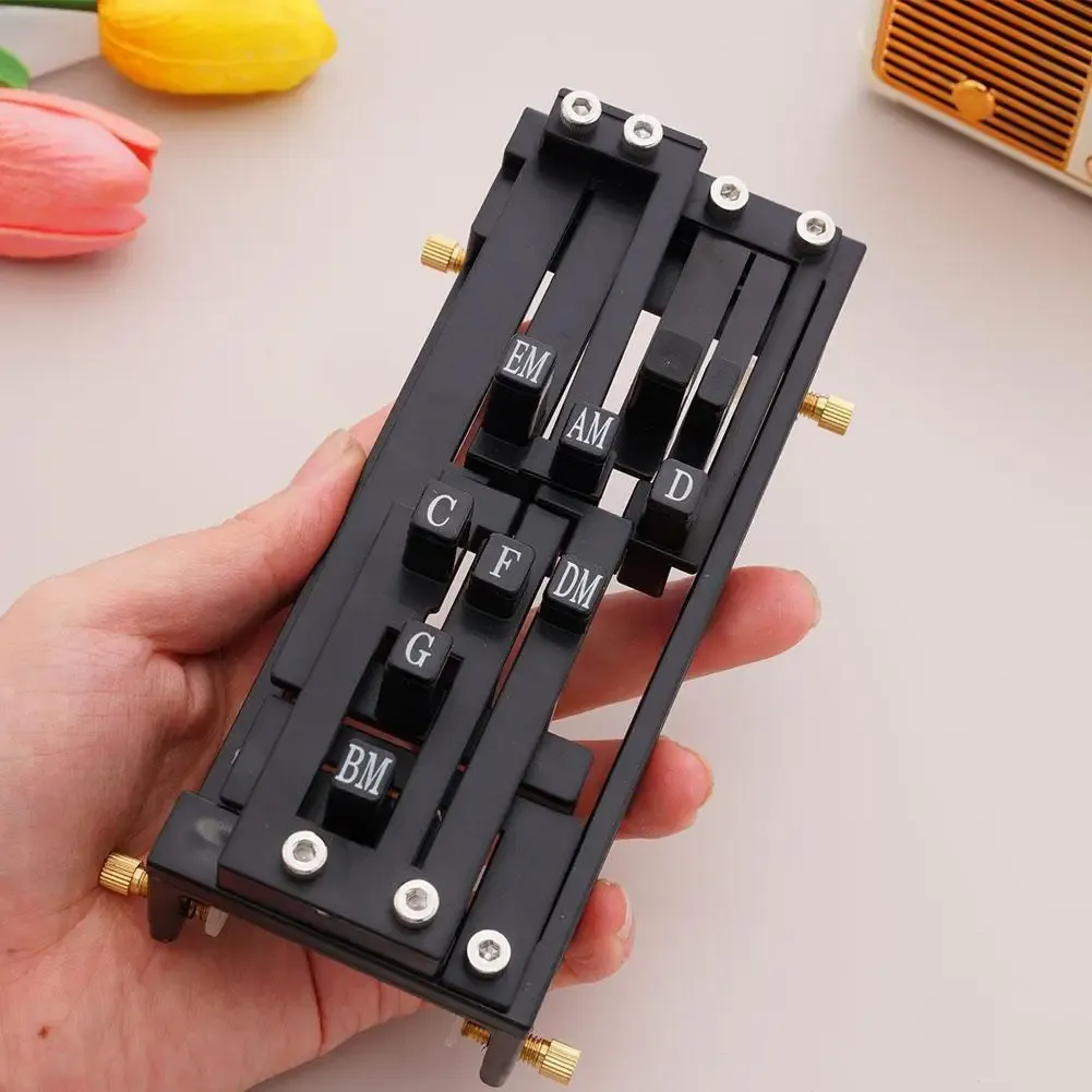 Portable Guitar Chord Trainer Tool for Beginners - Easy One-Touch Chord Practice Aid for Acoustic Folk Guitars showcase 29