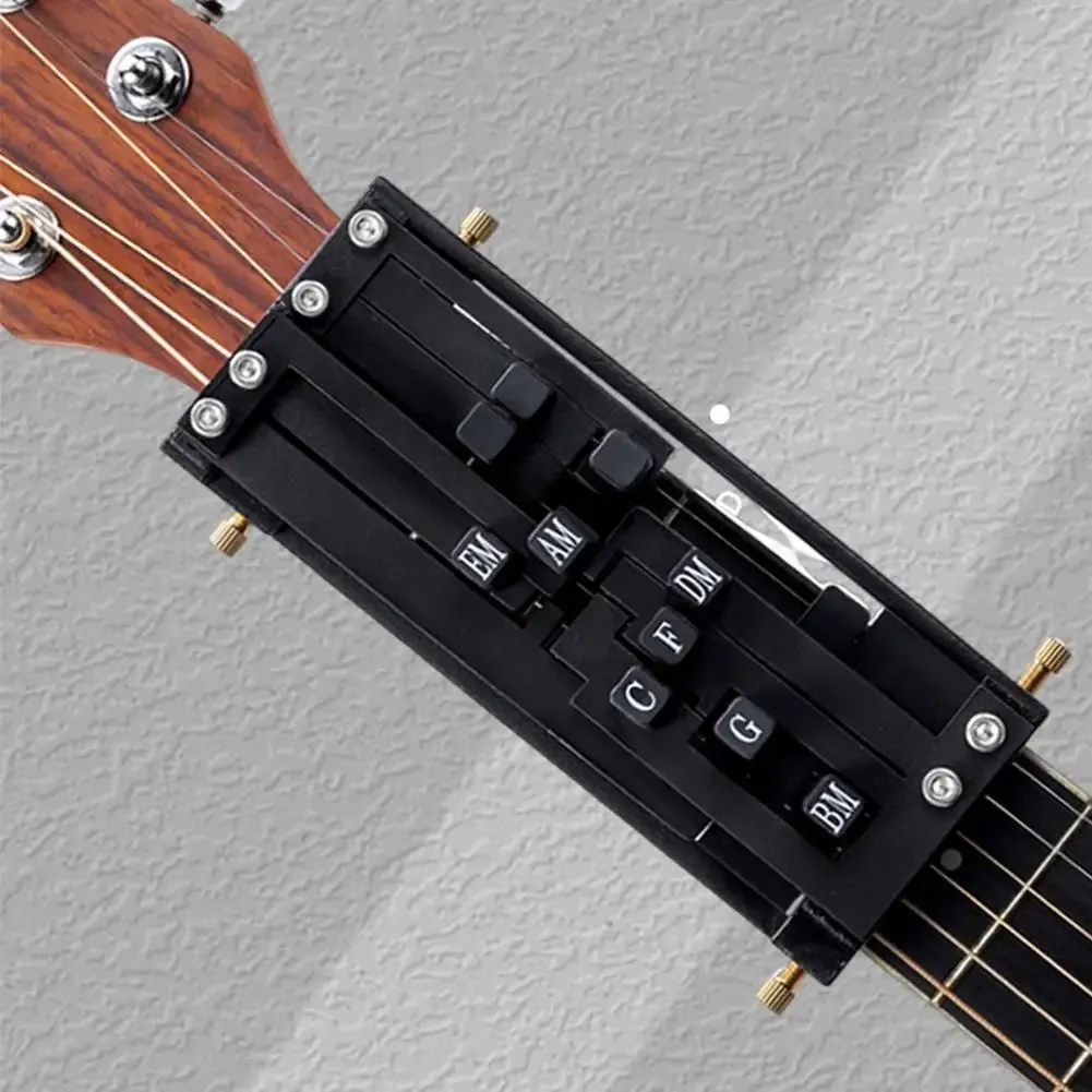 Portable Guitar Chord Trainer Tool for Beginners - Easy One-Touch Chord Practice Aid for Acoustic Folk Guitars showcase 18