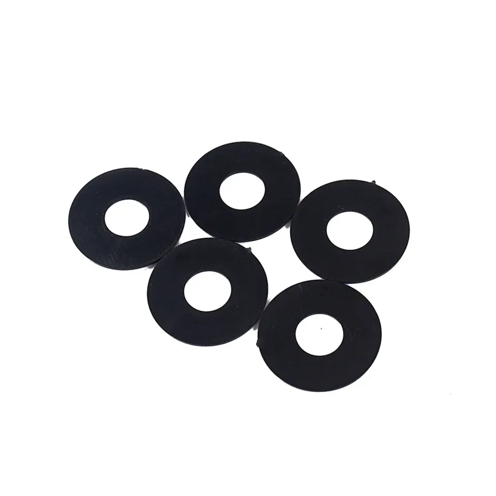 5Pcs Black Plastic Rhythm Treble Washer Ring for Electric Guitar Gn601 - Professional & Affordable Replacement Parts showcase 2