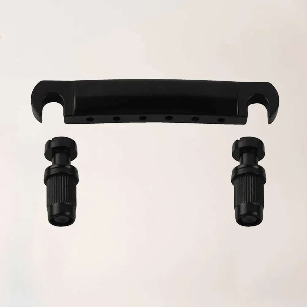 Professional Zinc Alloy Electric Guitar Bridge Tailpiece Set with 4 Posts - Durable, Flexible Wraparound Replacement for LP Guitars - Easy Maintenance thumbnail 6