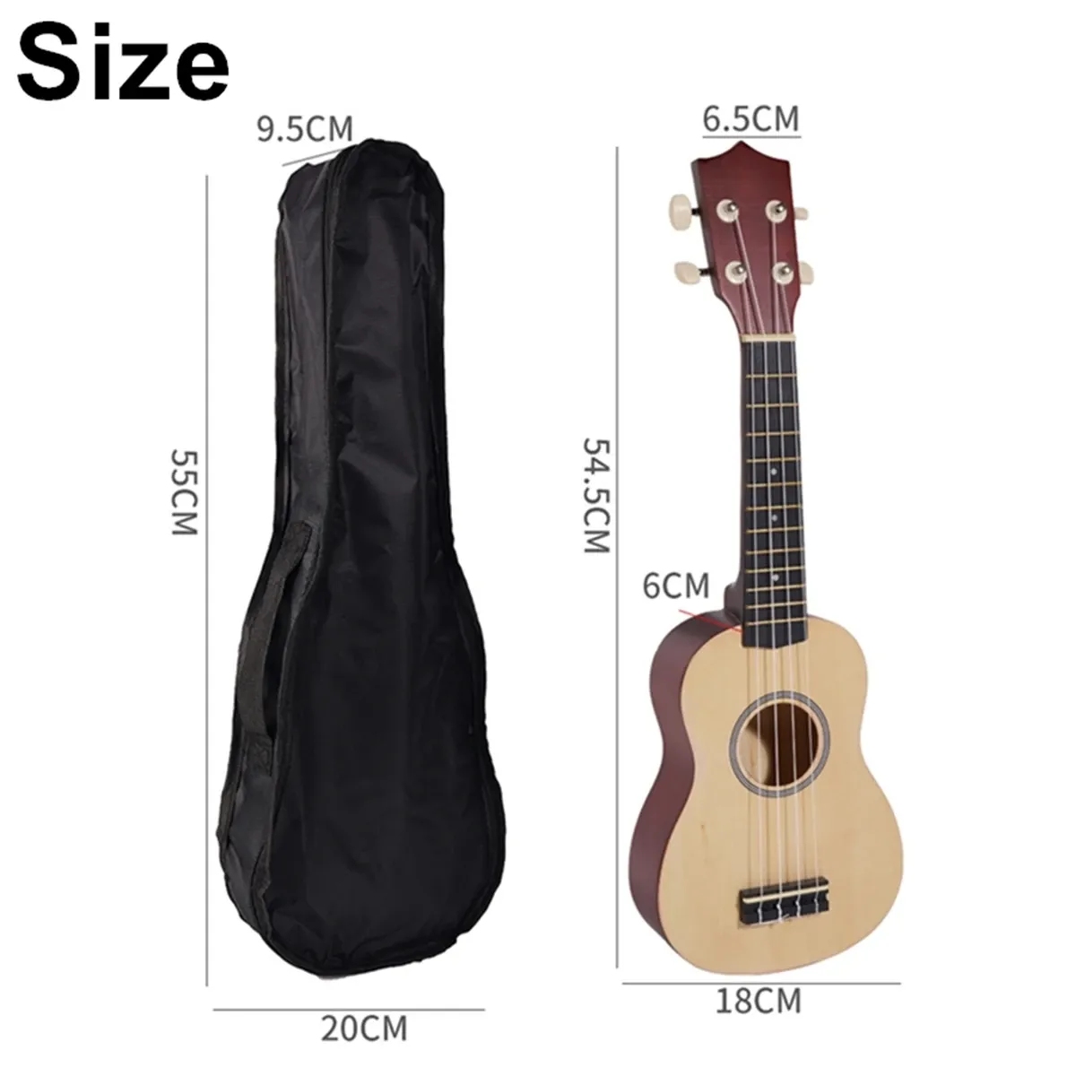 Miwayer 21 Inch Soprano Ukulele for Beginners - Basswood Hawaiian Style Uke Guitar Starter Kit with Gig Bag, Digital Tuner, and Capo - Easy to Learn Musical Instrument for Adults & Kids showcase 10