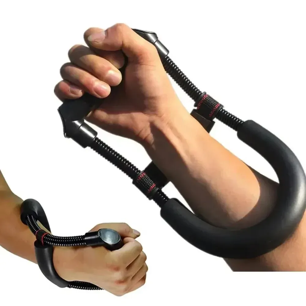 Adjustable Hand Gripper & Forearm Strengthener: Portable Wrist Exerciser for Grip Strength Training, Athletes, Musicians, Golfers, Tennis Players - Durable Carbon Steel with Comfort Foam - Image 1