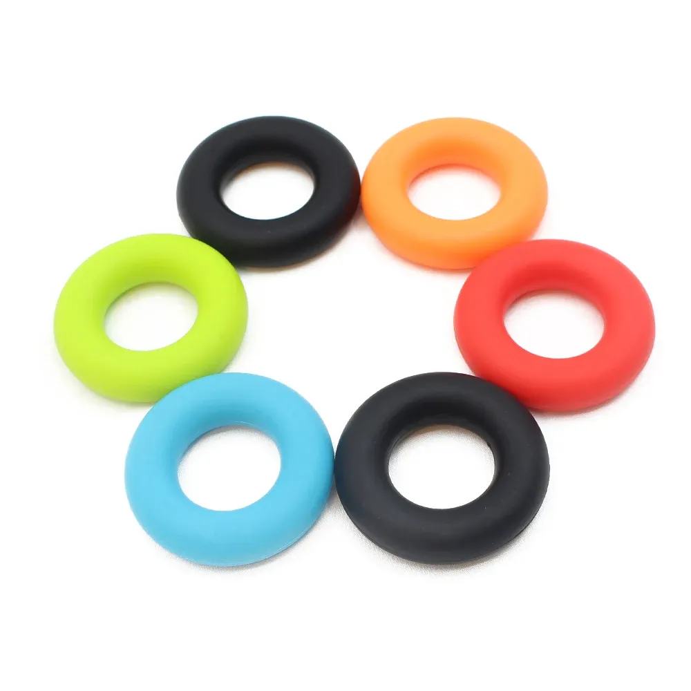 Silicone Hand Grip Strengthener Ring for Finger & Forearm Exercise - Portable Stress Relief Tool for Gym, Home, Rehabilitation - 30-60LB Resistance showcase 5