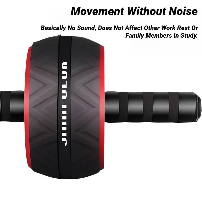 Abdominal Roller Wheel for Home Gym - Core Strength Training Equipment for Men & Women, Muscle Toning, Waist Slimming, and Weight Loss thumbnail 4