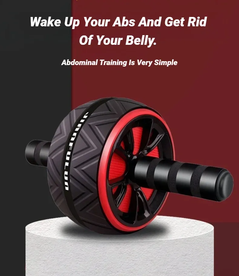 Abdominal Roller Wheel for Home Gym - Core Strength Training Equipment for Men & Women, Muscle Toning, Waist Slimming, and Weight Loss showcase 1
