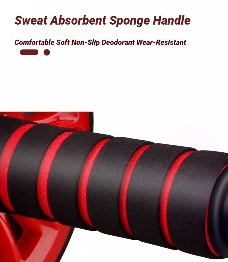 Abdominal Roller Wheel for Home Gym - Core Strength Training Equipment for Men & Women, Muscle Toning, Waist Slimming, and Weight Loss showcase 4