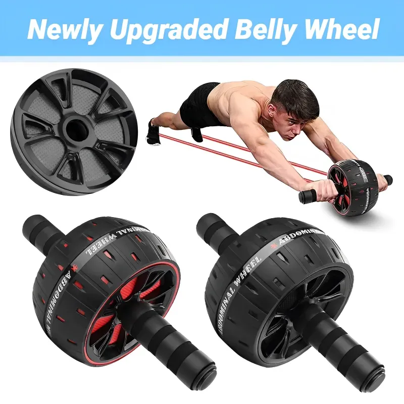 Abdominal Roller Wheel for Home Gym - Core Strength Training Equipment for Men & Women, Muscle Toning, Waist Slimming, and Weight Loss thumbnail 1