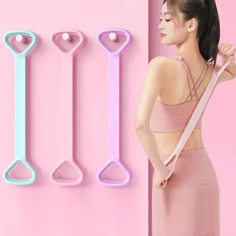 8-Shaped Fitness Resistance Band for Home Workouts - TPE Elastic Pull Rope for Yoga, Pilates, Strength Training & Gym Exercise thumbnail 2