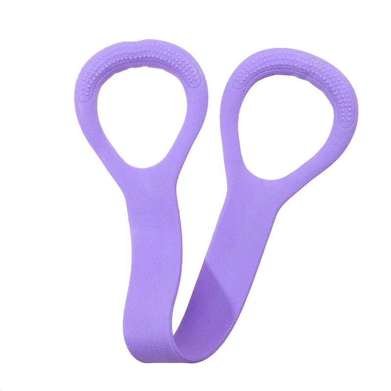8-Shaped Fitness Resistance Band for Home Workouts - TPE Elastic Pull Rope for Yoga, Pilates, Strength Training & Gym Exercise showcase 9