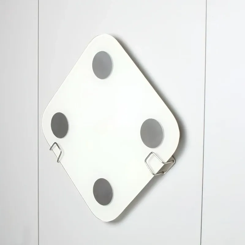 Wall-Mounted Scale Holder Bracket - 3kg Load Capacity, Bathroom & Gym Use, Adhesive Mount for Weighing Scales & Fitness Equipment thumbnail 2
