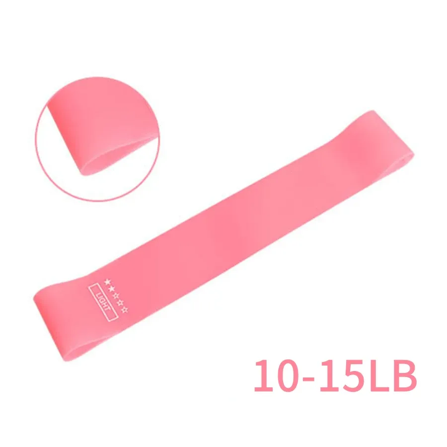 6 Pcs Resistance Bands Set for Fitness, Crossfit, Yoga & Strength Training - Natural Latex Mini Loop Bands for Home Gym Workouts showcase 9