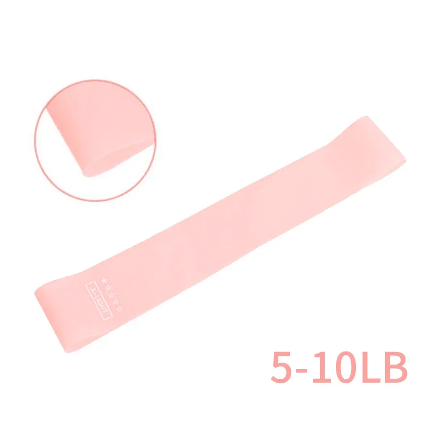 6 Pcs Resistance Bands Set for Fitness, Crossfit, Yoga & Strength Training - Natural Latex Mini Loop Bands for Home Gym Workouts showcase 8