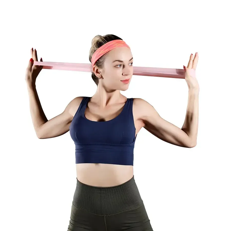 6 Pcs Resistance Bands Set for Fitness, Crossfit, Yoga & Strength Training - Natural Latex Mini Loop Bands for Home Gym Workouts thumbnail 6