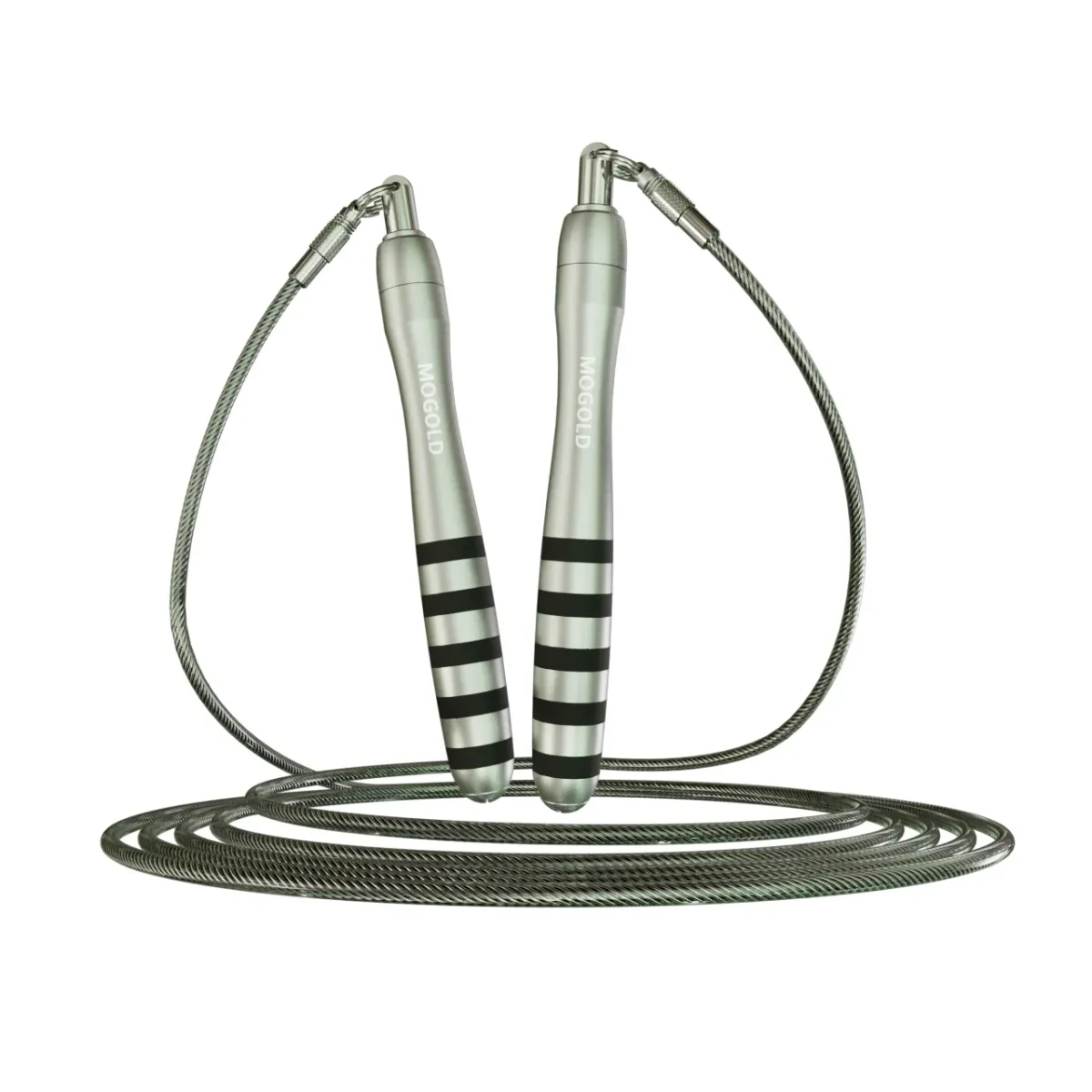 Crossfit Speed Jumping Rope for Men & Women - Steel Wire, Dual Bearing, Adjustable 3m Length, Ideal for Home Gym, Fitness, Weight Loss, and Sports Workouts showcase 5