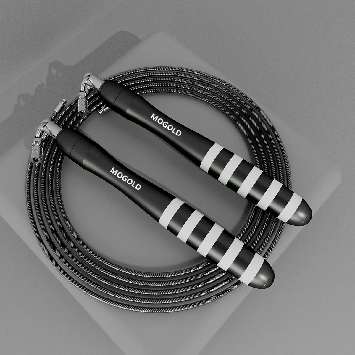 Crossfit Speed Jumping Rope for Men & Women - Steel Wire, Dual Bearing, Adjustable 3m Length, Ideal for Home Gym, Fitness, Weight Loss, and Sports Workouts showcase 8