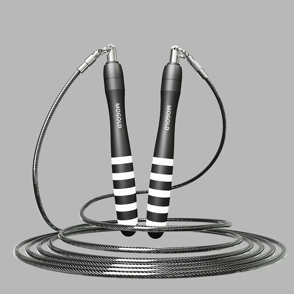 Crossfit Speed Jumping Rope for Men & Women - Steel Wire, Dual Bearing, Adjustable 3m Length, Ideal for Home Gym, Fitness, Weight Loss, and Sports Workouts showcase 6