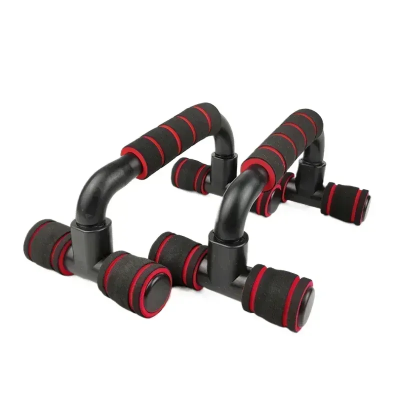 H-Shaped Non-Slip Push Up Bars for Home Gym Fitness - Arm, Chest Workout Equipment with Comfortable Foam Handles, Max 100KG Load, Portable Design for Men & Women showcase 14