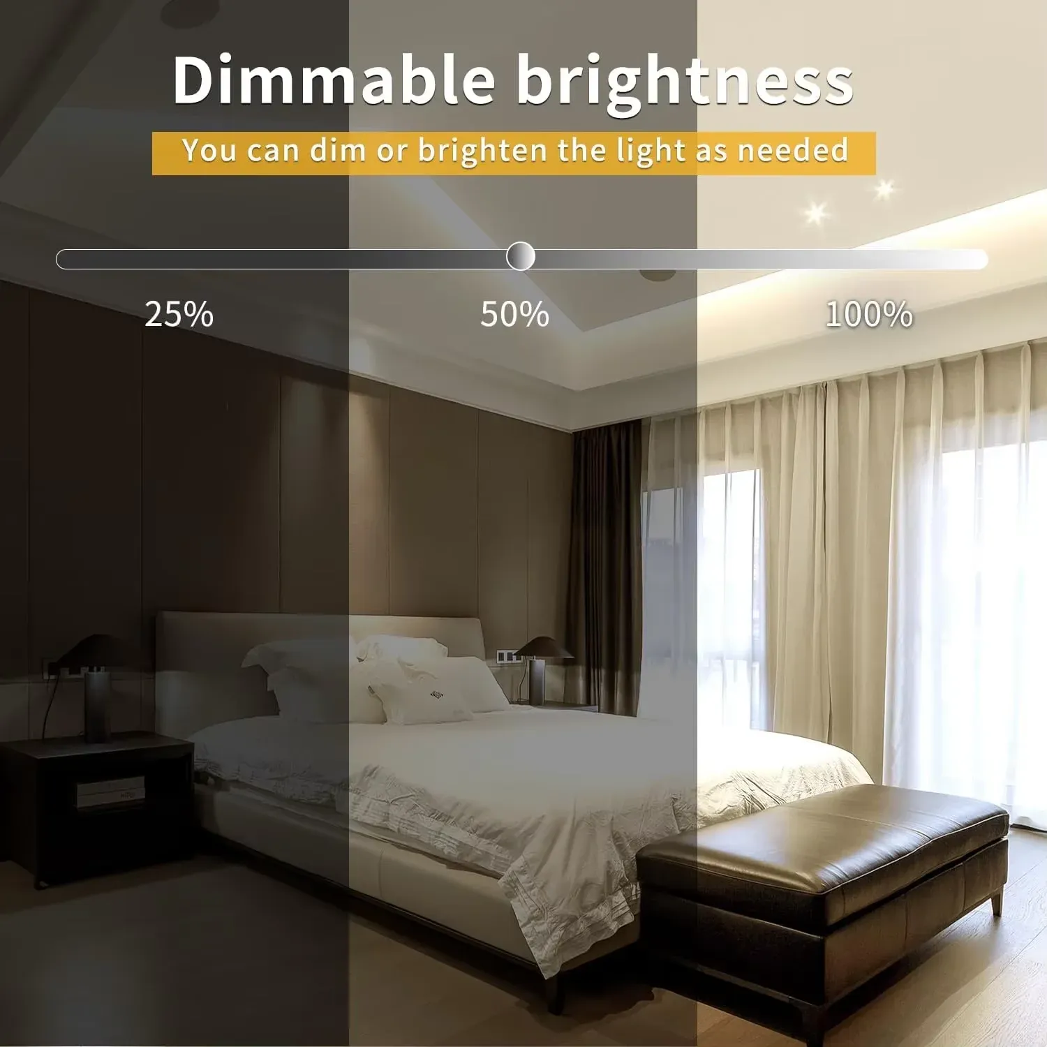 USB COB LED Strip Light with Touch Sensor, 5V Dimmable Flexible Ribbon Tape for TV Backlight, Kitchen Cabinets, Mirror, Wardrobe - 1m to 5m Lengths thumbnail 3