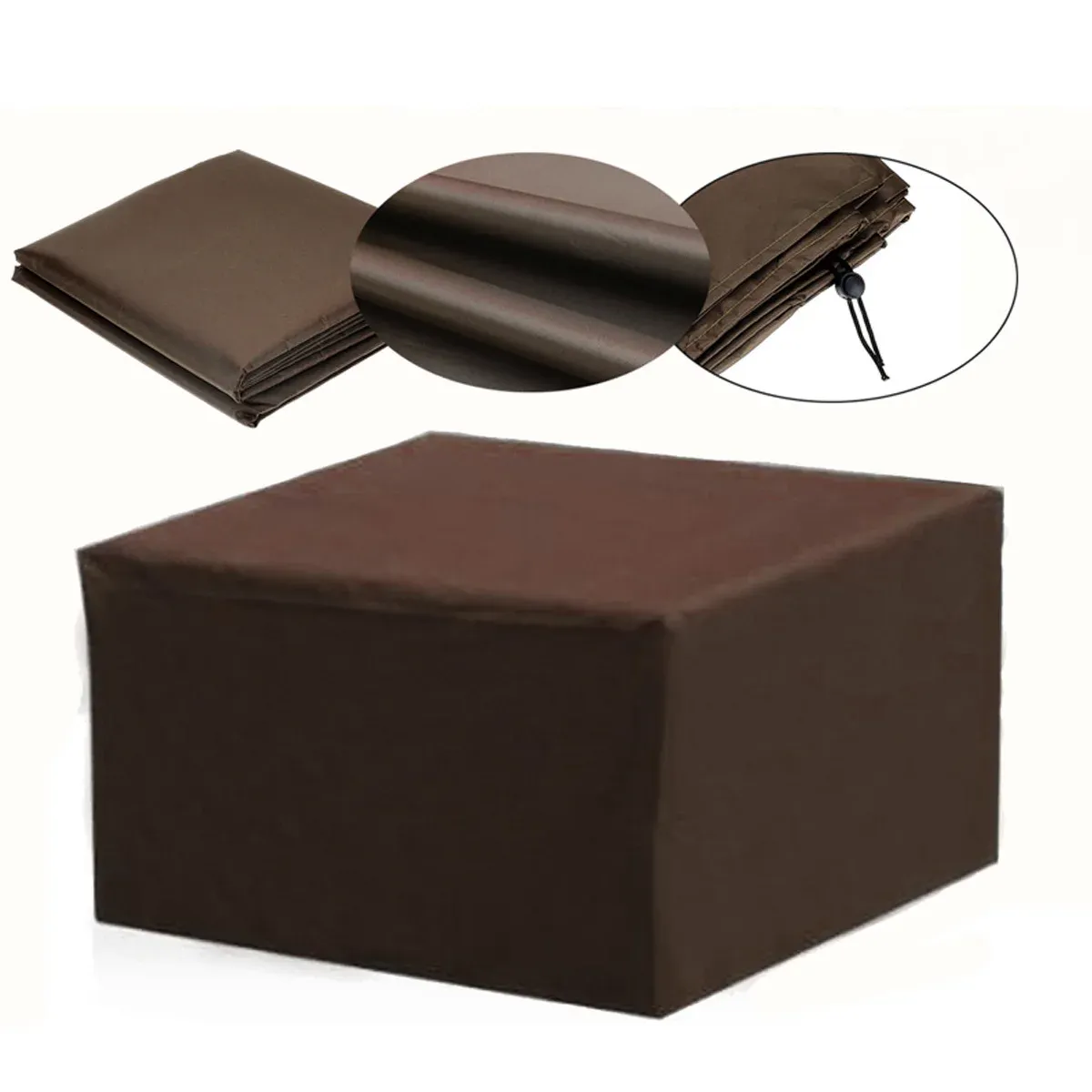Waterproof Outdoor Patio Furniture Covers - Custom Size, Durable 210D Oxford Fabric, UV Resistant, Rain Snow Protection for Garden Chairs, Tables, Sofas, BBQs showcase 32