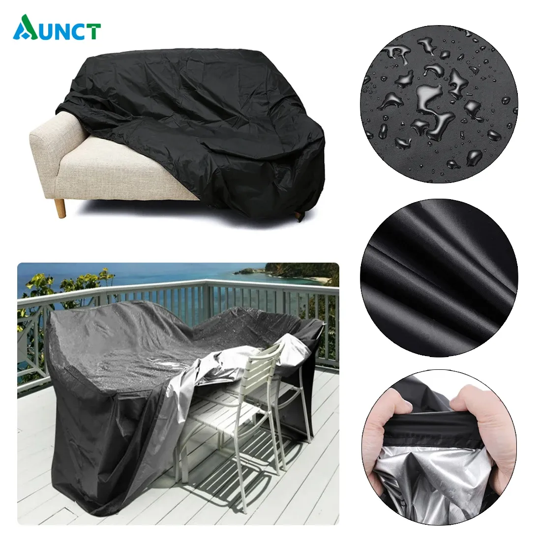 Waterproof Outdoor Patio Furniture Cover - Heavy Duty 210D Oxford Fabric for All-Purpose Protection Against Rain, Snow, Dust, and Sun - Fits Sofas, Tables, Chairs thumbnail 4