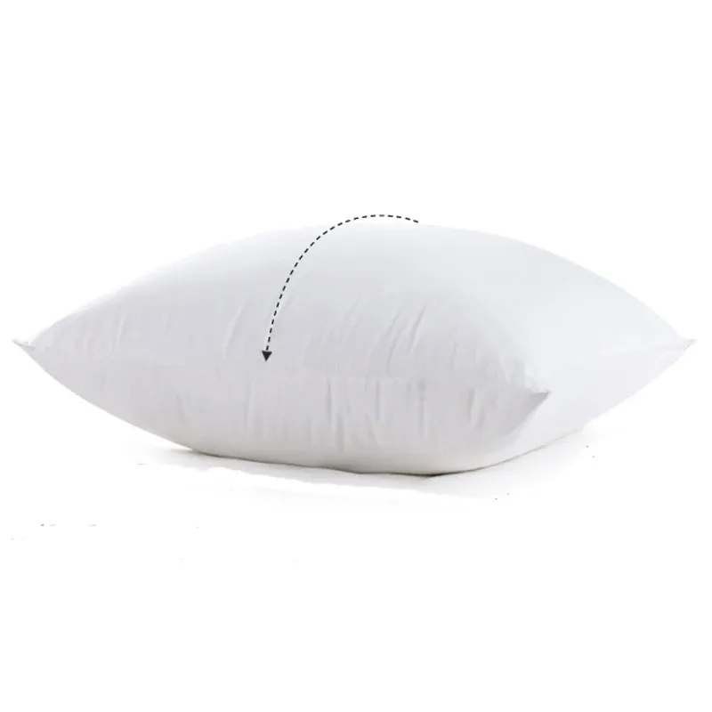 Set of 4 or 2 White 18x18 Inch Decorative Throw Pillow Inserts, Soft Comfortable Cushion Core for Sofa, Bed, Couch - Perfect Home Decor showcase 5