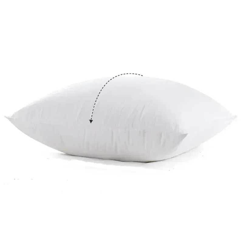 Set of 4 or 2 White 18x18 Inch Decorative Throw Pillow Inserts, Soft Comfortable Cushion Core for Sofa, Bed, Couch - Perfect Home Decor thumbnail 5
