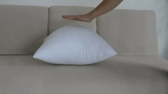 Set of 4 or 2 White 18x18 Inch Decorative Throw Pillow Inserts, Soft Comfortable Cushion Core for Sofa, Bed, Couch - Perfect Home Decor showcase 4