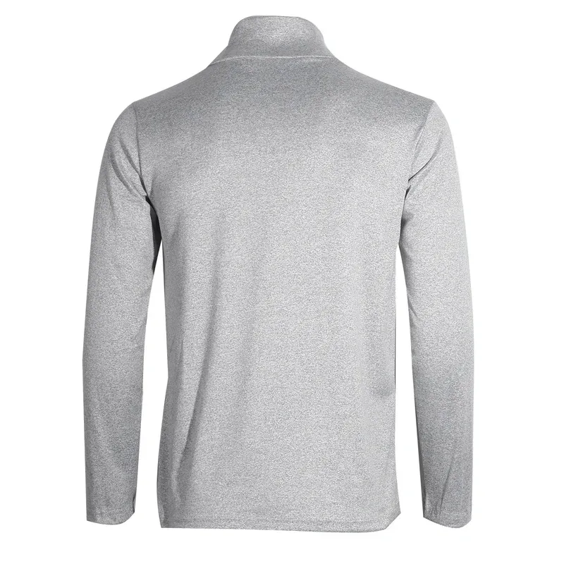 Men's Thermal Long Sleeve T-Shirt Slim Fit High Neck Winter Base Layer Top for Autumn & Winter Warm Apparel thumbnail 4