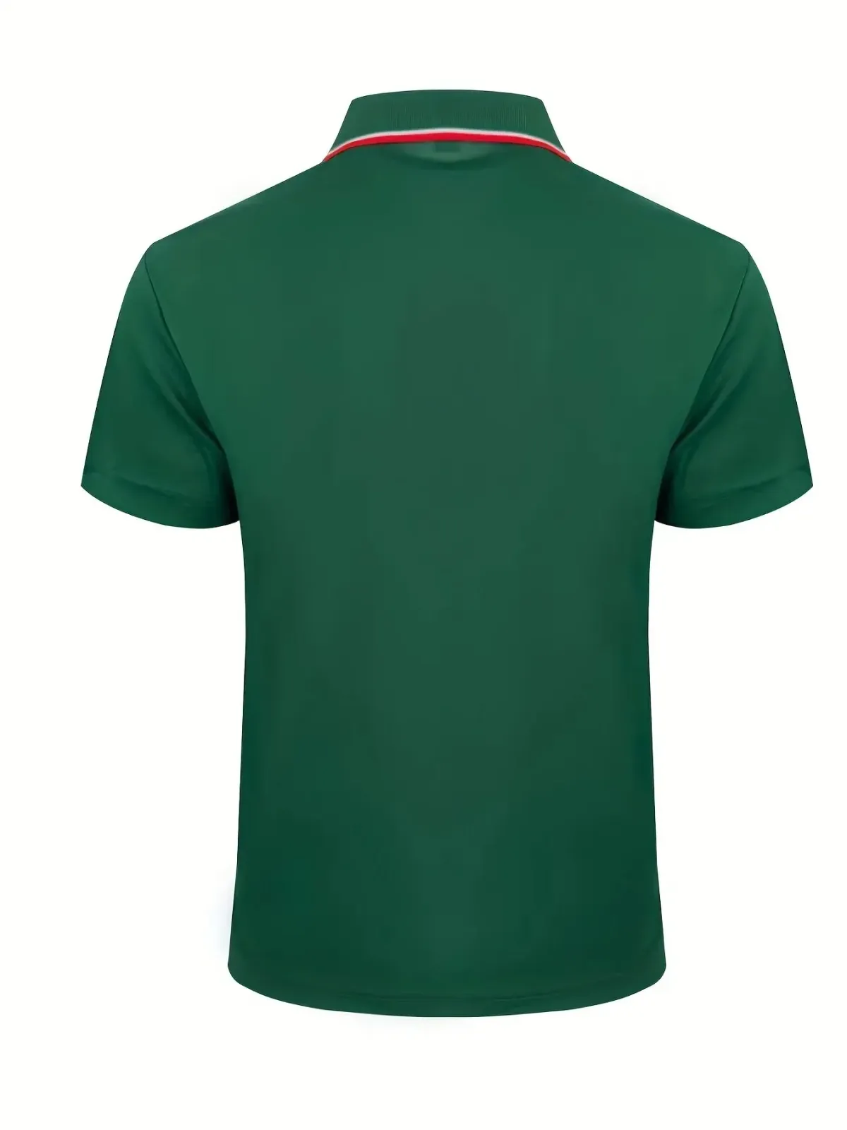 Men's Summer Breathable Polyester Polo Shirt - Solid Color, Short Sleeve, Casual & Comfortable for Everyday Wear showcase 23