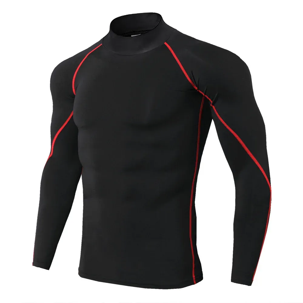 Men's Long Sleeve Compression T-Shirt - Quick Dry Sportswear for Gym, Fitness, Bodybuilding, and Jogging Workouts showcase 7