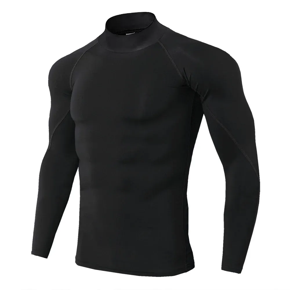 Men's Long Sleeve Compression T-Shirt - Quick Dry Sportswear for Gym, Fitness, Bodybuilding, and Jogging Workouts showcase 10
