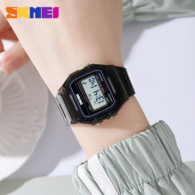 SKMEI 2056 Waterproof Digital Sports Watch for Men & Women - Electronic Countdown, Date Display, Casual & Outdoor Use thumbnail 4