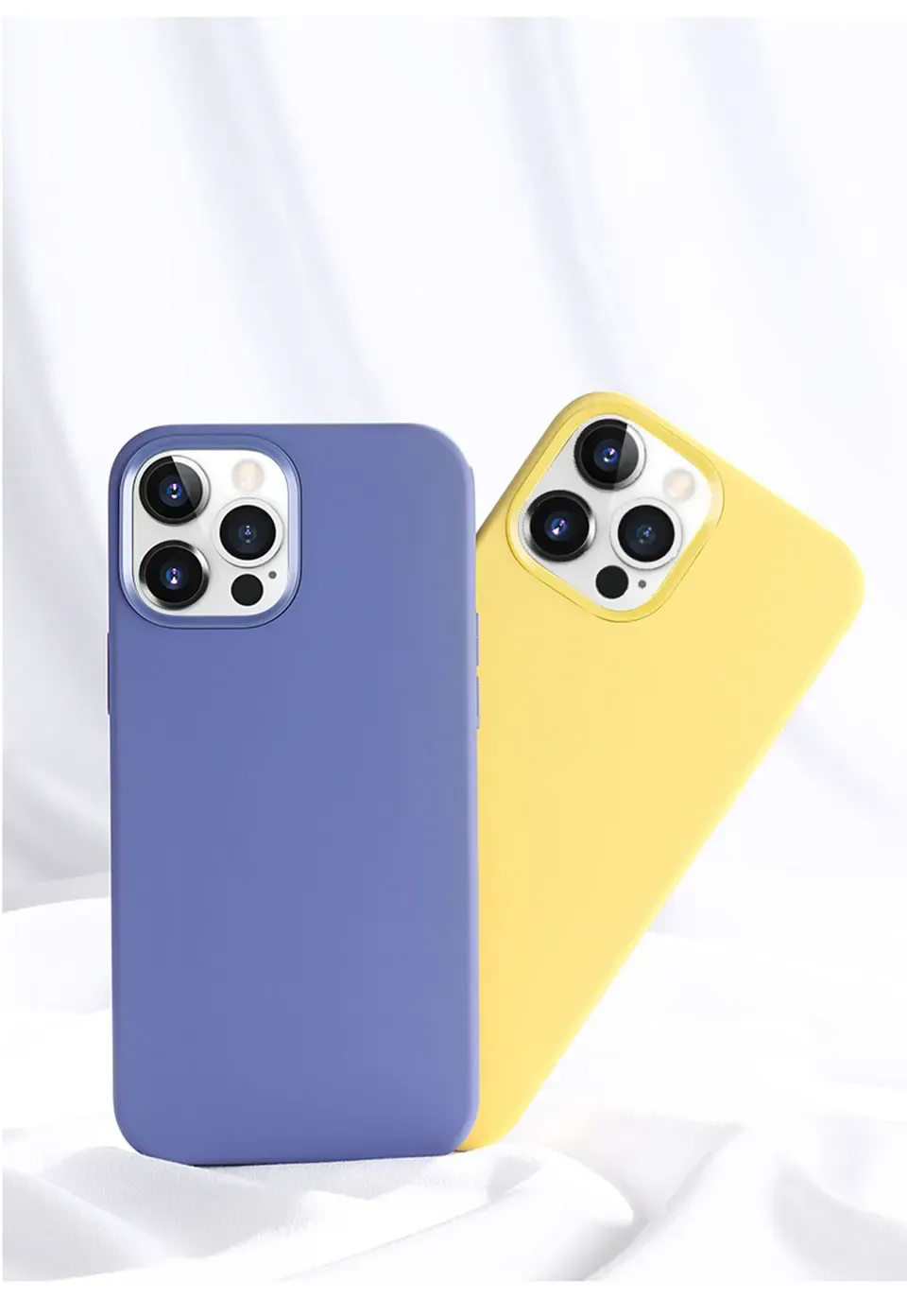 Original Liquid Silicone Phone Case for iPhone 11 12 13 14 15 16 Pro Max Plus - Shockproof Protective Back Cover for Apple Devices showcase 9