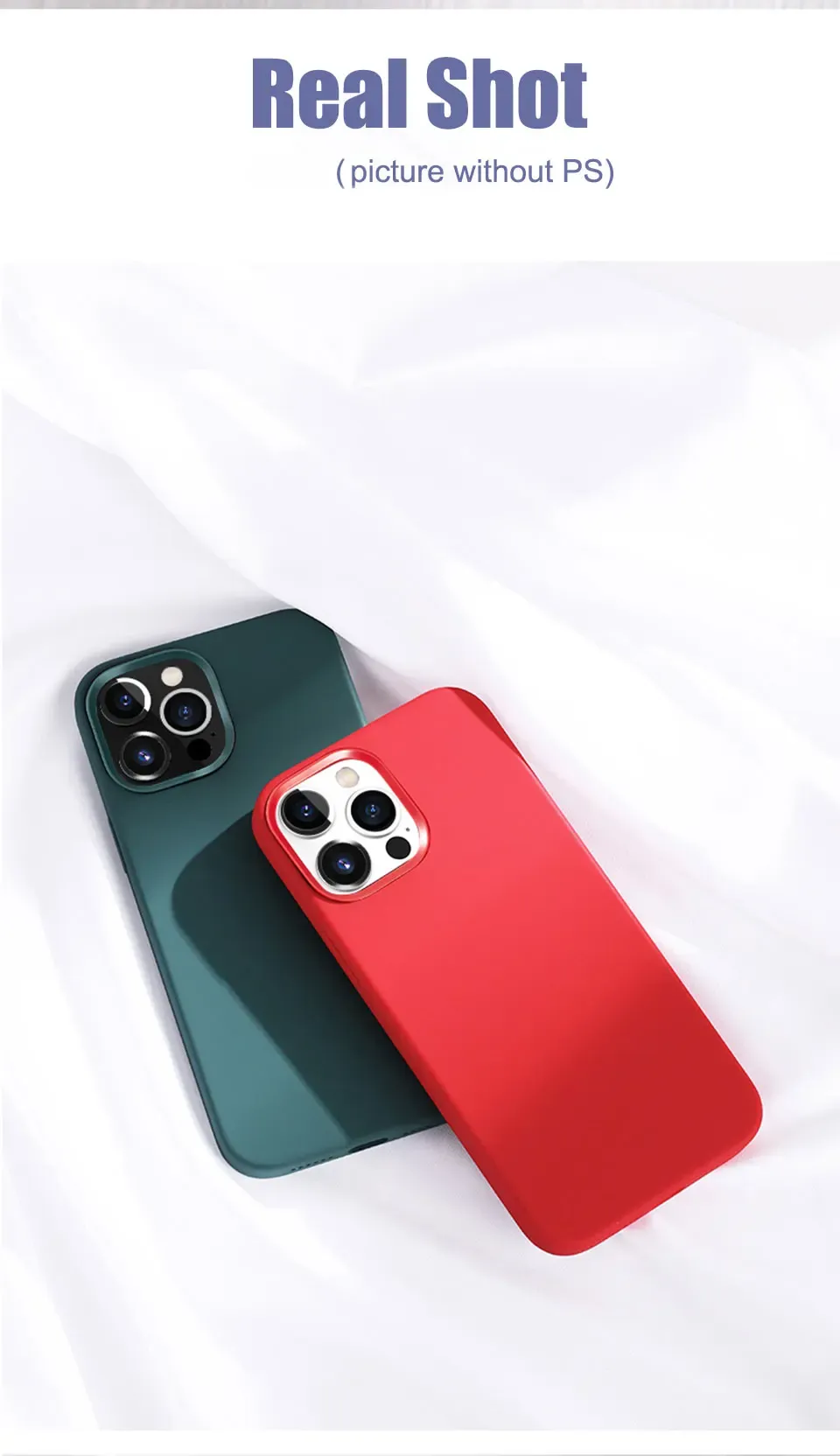 Original Liquid Silicone Phone Case for iPhone 11 12 13 14 15 16 Pro Max Plus - Shockproof Protective Back Cover for Apple Devices showcase 7