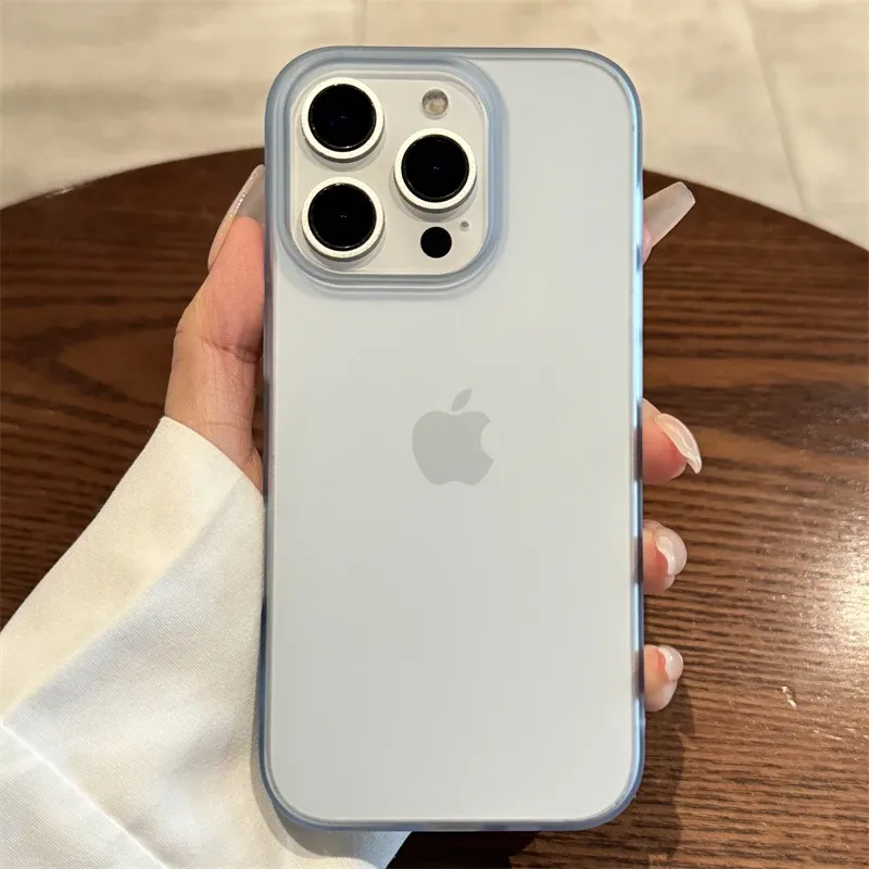 iPhone 16 15 14 Pro Max Plus 13 12 11 XR XS Shockproof Soft Matte Candy Transparent Silicone Case with Bumper Cover showcase 8