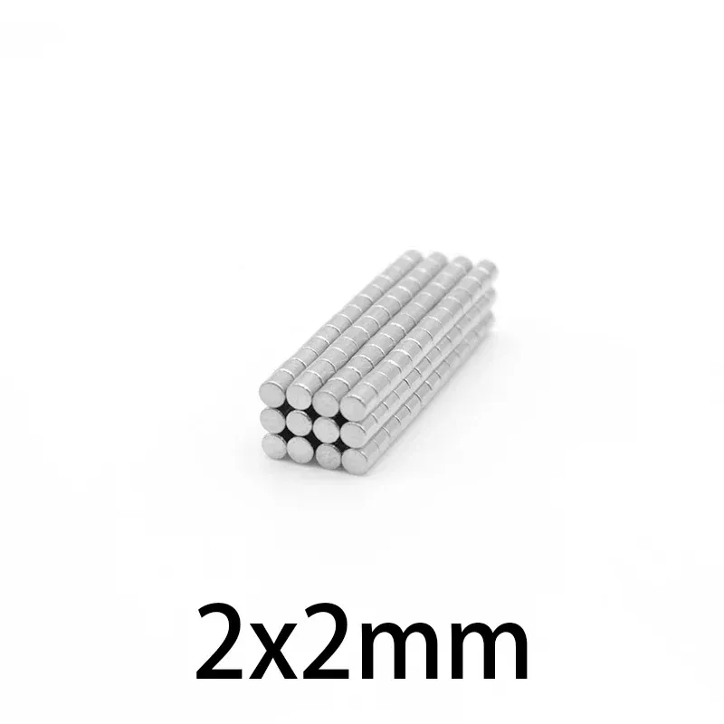 2x2mm Mini Strong Disc Neodymium Magnets - Powerful Small Rare Earth Magnets for DIY Crafts, Fridge, Science Projects, Education & Hobbies thumbnail 6