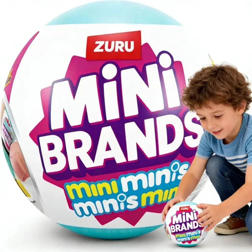 ZURU Original Mini Fridge Set Mystery Blind Box Toy Collection - Miniature Supermarket Items for Kids & Adults, Perfect for Playhouse Decor & Novelty Gifts thumbnail 6