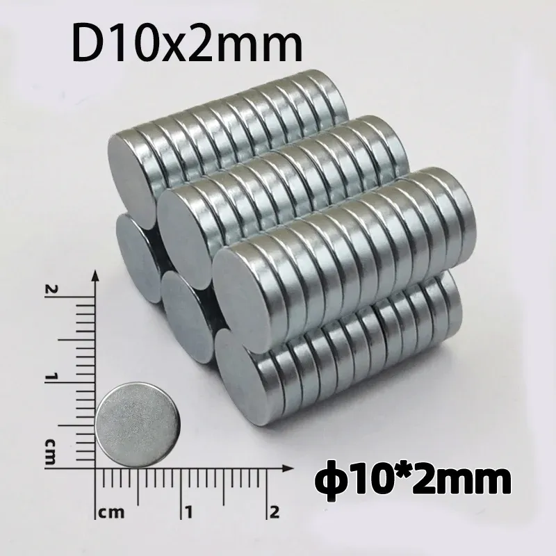 Mini Whiteboard Fridge Magnets - Small Refrigerator Magnets for Office, Kitchen, DIY Crafts - 10-50 Pack, Various Sizes (2-10mm) showcase 10