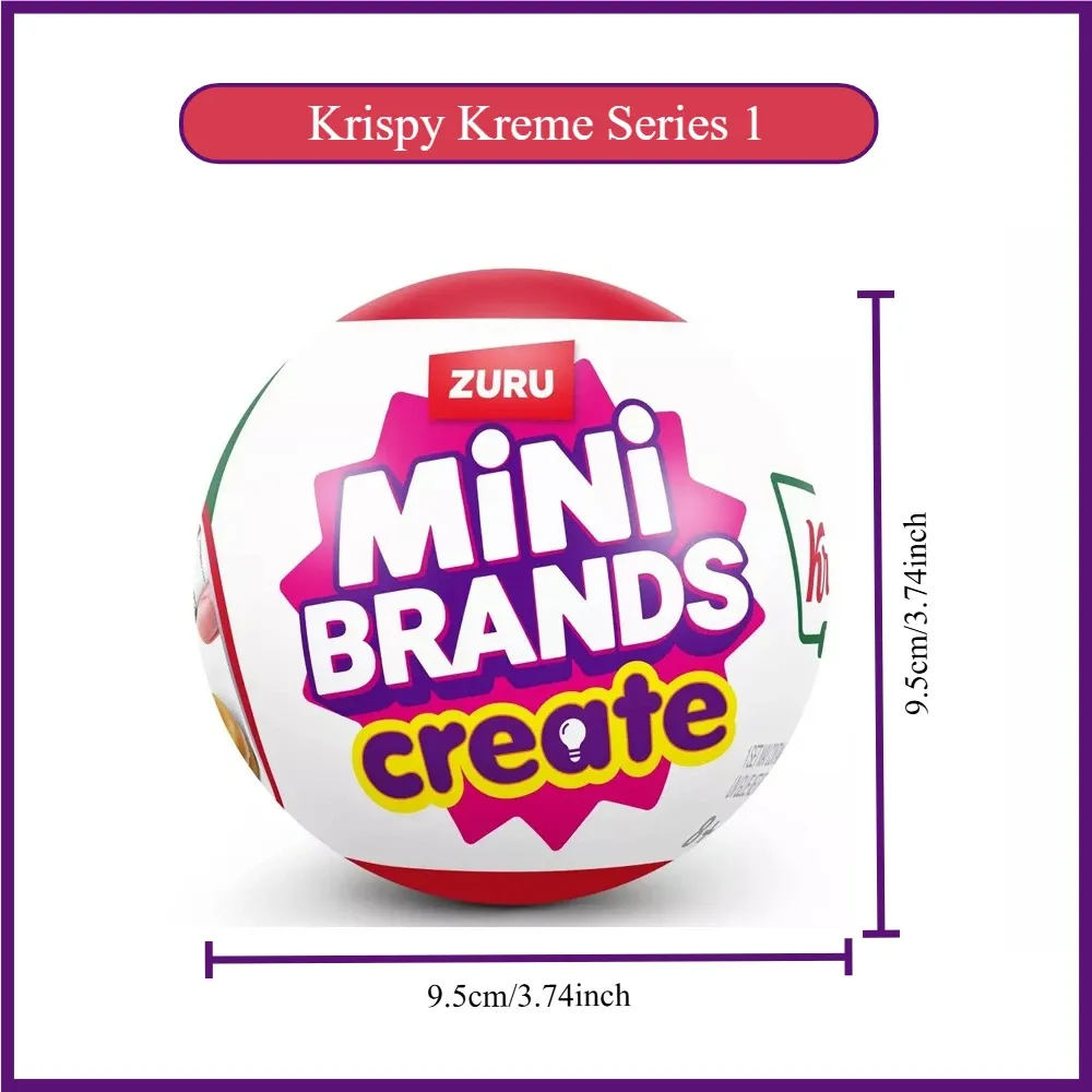 Zuru Mini Brand 5 Surprise Master Cuisine Blind Box Ball Capsule - Collectible Miniature Food Dishes with UV Curing Resin & Real Recipes for Kids & Collectors thumbnail 2