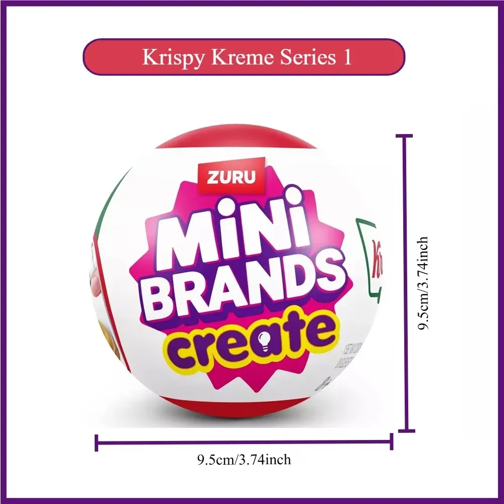 Zuru Mini Brand 5 Surprise Master Cuisine Blind Box Ball Capsule - Collectible Miniature Food Dishes with UV Curing Resin & Real Recipes for Kids & Collectors showcase 6