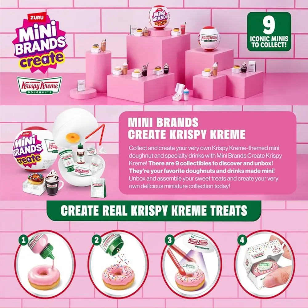 Zuru Mini Brand 5 Surprise Master Cuisine Blind Box Ball Capsule - Collectible Miniature Food Dishes with UV Curing Resin & Real Recipes for Kids & Collectors showcase 5