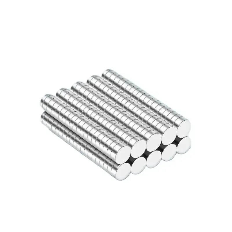 8x3mm Round Refrigerator Magnets - Small Durable Whiteboard & Office Magnets for Crafts and Kitchen Use thumbnail 1