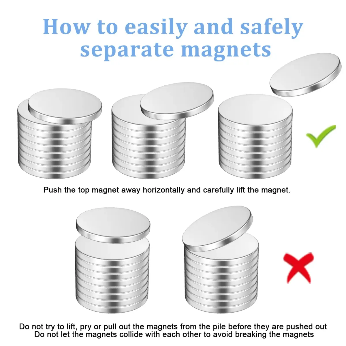 20x1mm Mini Refrigerator Magnets - Pack of 10/20/50 - Versatile for Whiteboards, Arts, Crafts, Office & Home Use - Small Strong Magnetic Strips for DIY Projects showcase 7